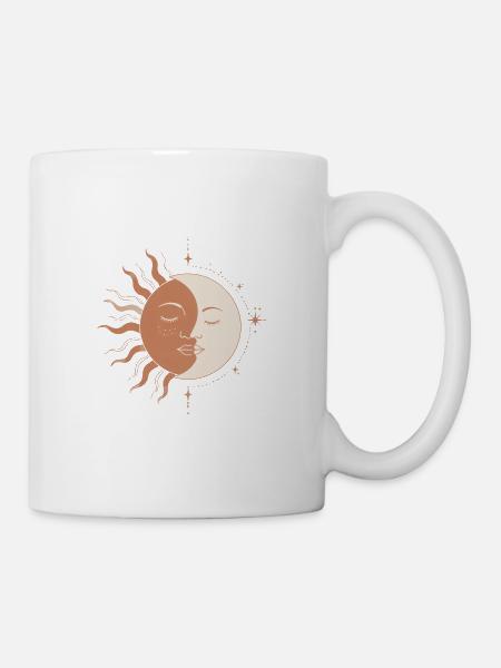 Mystic Sun and Moon - Mug - white