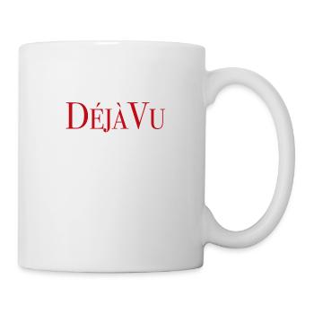 DEJA VU - Mug blanc - blanc - Droite