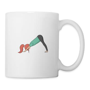 Yoga - Mug blanc - blanc - Droite