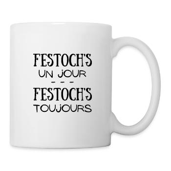 t-shirt humour Festival Cadeau citation Festoch's - Mug blanc - blanc - Droite