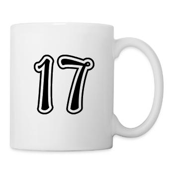 17 Number number - Mug - white - Right