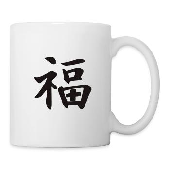 Le bonheur japonais - Mug blanc - blanc - Droite