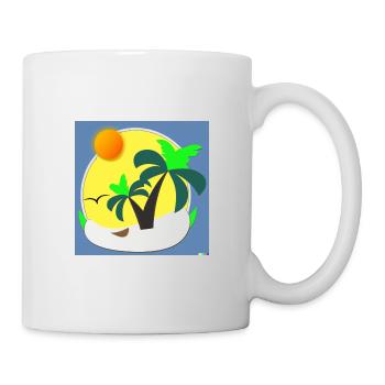 Vacation - Tasse - Weiß - Rechts