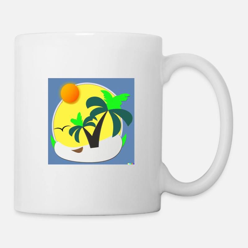Vacances - Mug blanc - blanc