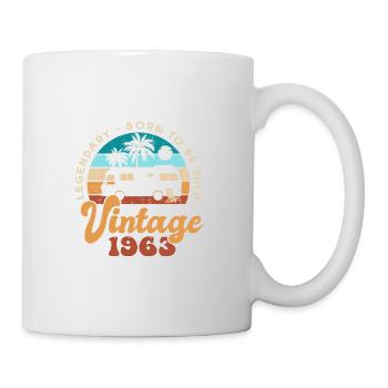 60 Years Anniversary 60 Years Born in 1963 - Mug - white - Right
