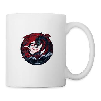 Eternal dragon - Mug - white - Right