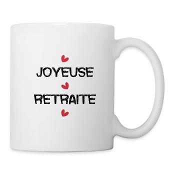 RETRAITE. RETRAITE. RETRAITEE. RETRAITE. BEST - Mug blanc - blanc - Droite