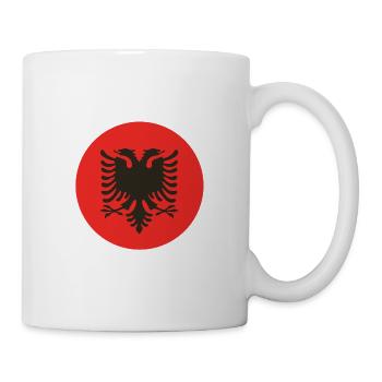Albanien - Tasse - Weiß - Rechts