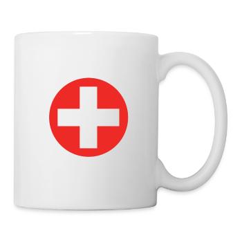 Schweiz - Tasse - Weiß - Rechts