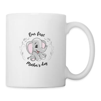Our first Mother's day - Mug - white - Right