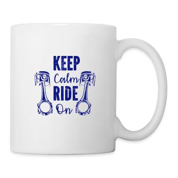 Motorrad Motocross Bike Racing Motorsport - Tasse - Weiß - Rechts