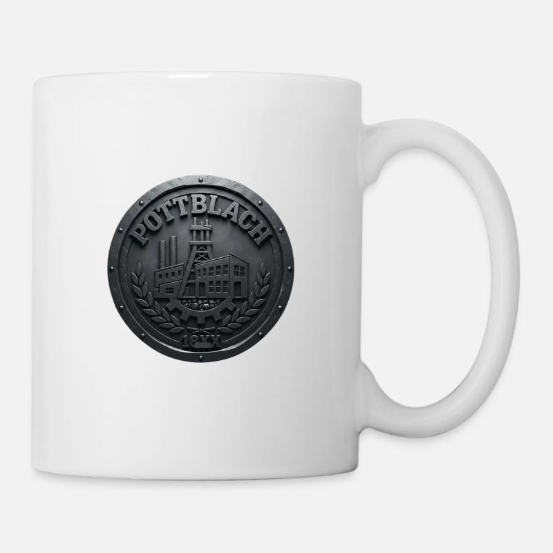 Pottblach Werkstadt Relief - Mug blanc - blanc