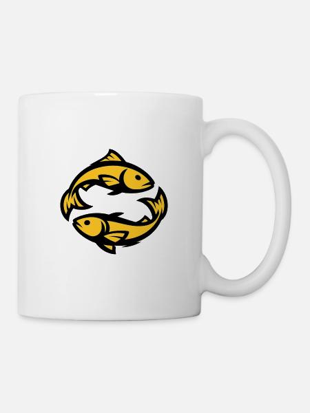 Pisces Zodiac - Mug - white