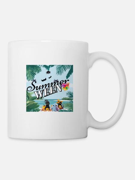 Entre l’été - Mug blanc - blanc