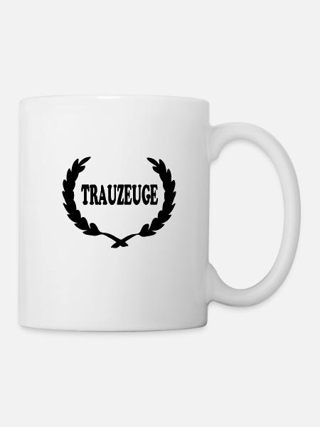 trauzeuge2 - Mug blanc - blanc