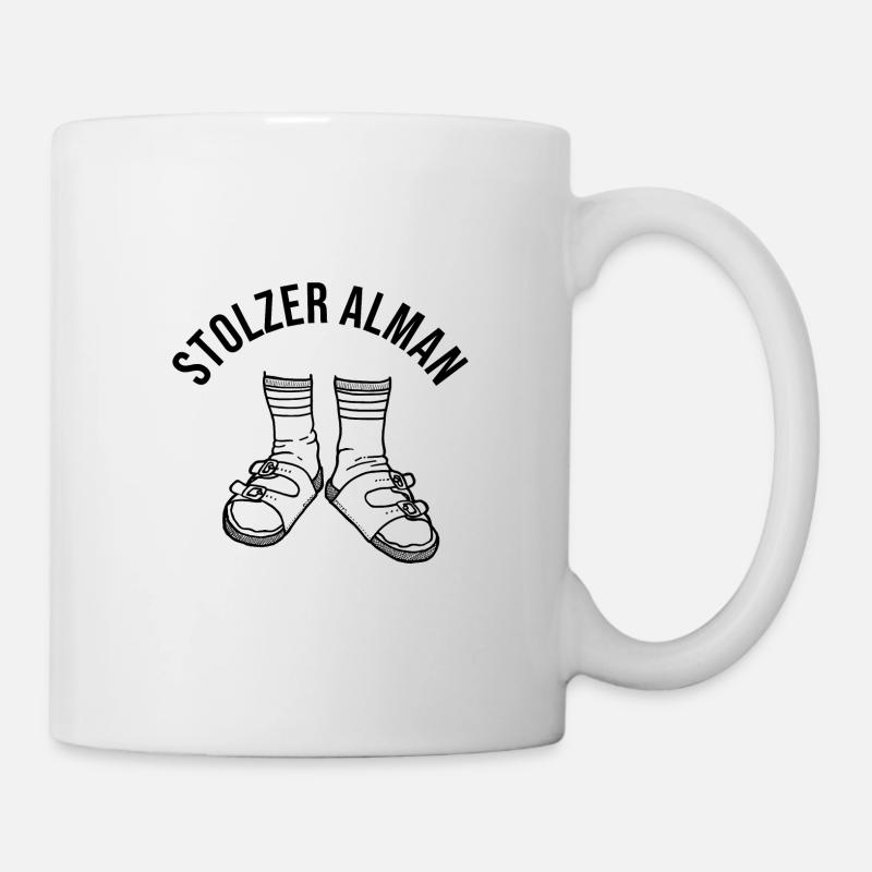 Stolzer Alman - Tasse - Weiß