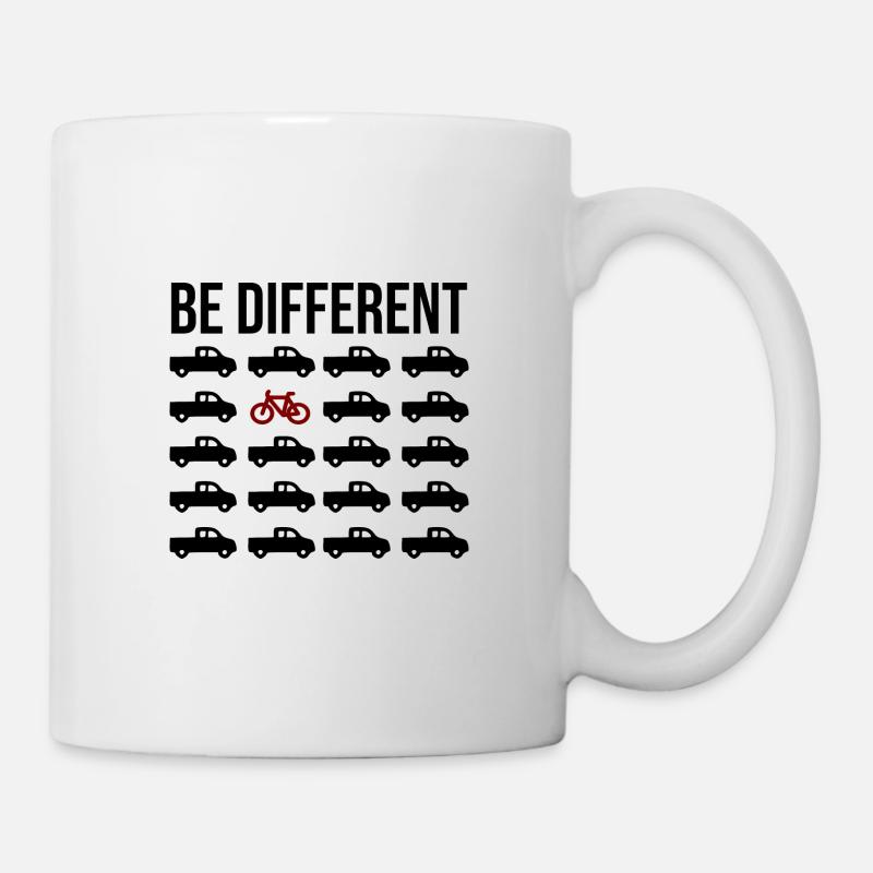 Vélo vélo vélo vélo selle monovitesse - Mug blanc - blanc