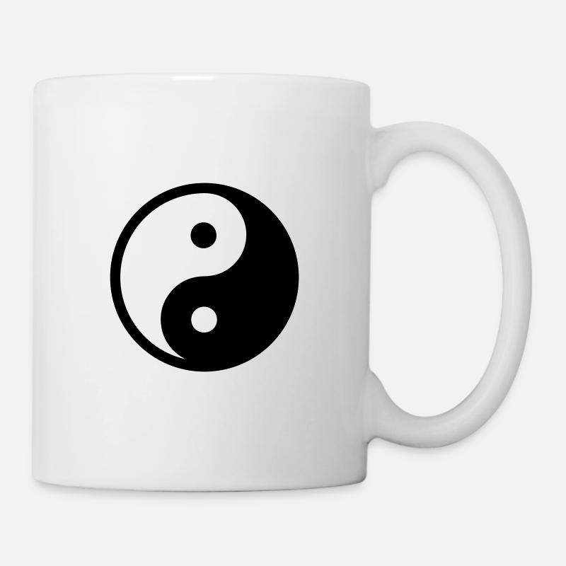 Yin Yang - Tasse - Weiß