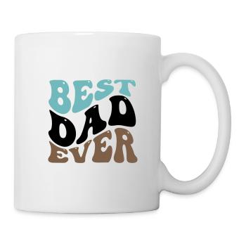 MEILLEUR CADEAU DE CHEMISE À MOTIF PAPA DE TOUS LES TEMPS - Mug blanc - blanc - Droite
