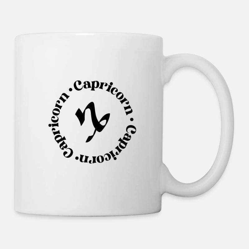 Sternzeichen | Steinbock - Tasse - Weiß