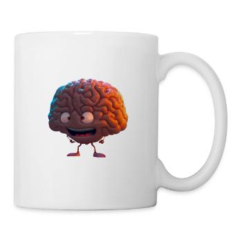 Style Brain Man pour les esprits intelligents - Mug blanc - blanc - Droite