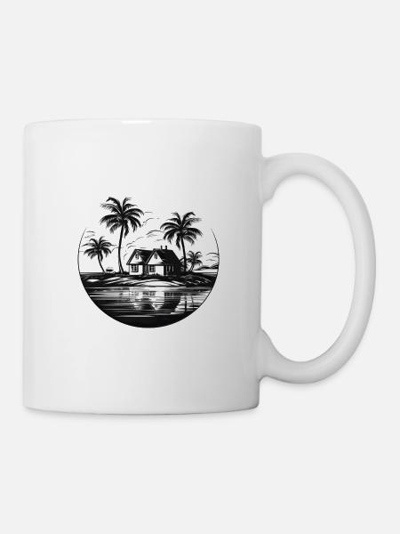 Traumreise - Tasse - Weiß