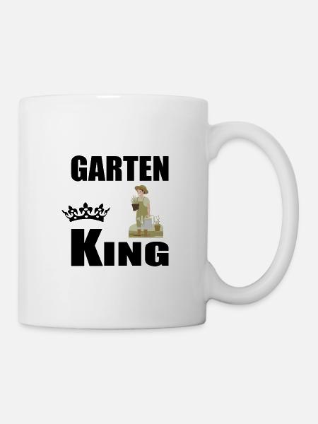 Garten - Tasse - Weiß