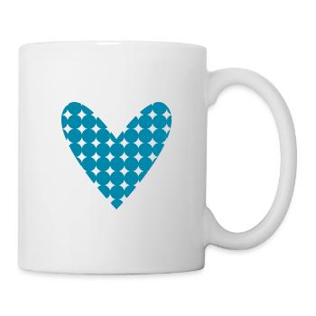 LIEBE. PAAR. ICH HABE GERADE GEHEIRATET. Junggesellinnenabschied. VALENTINSTAG. - Tasse - Weiß - Rechts