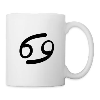 Krebs Sternzeichen - Tasse - Weiß - Rechts