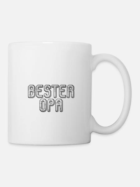 Bester Opa - Tasse - Weiß