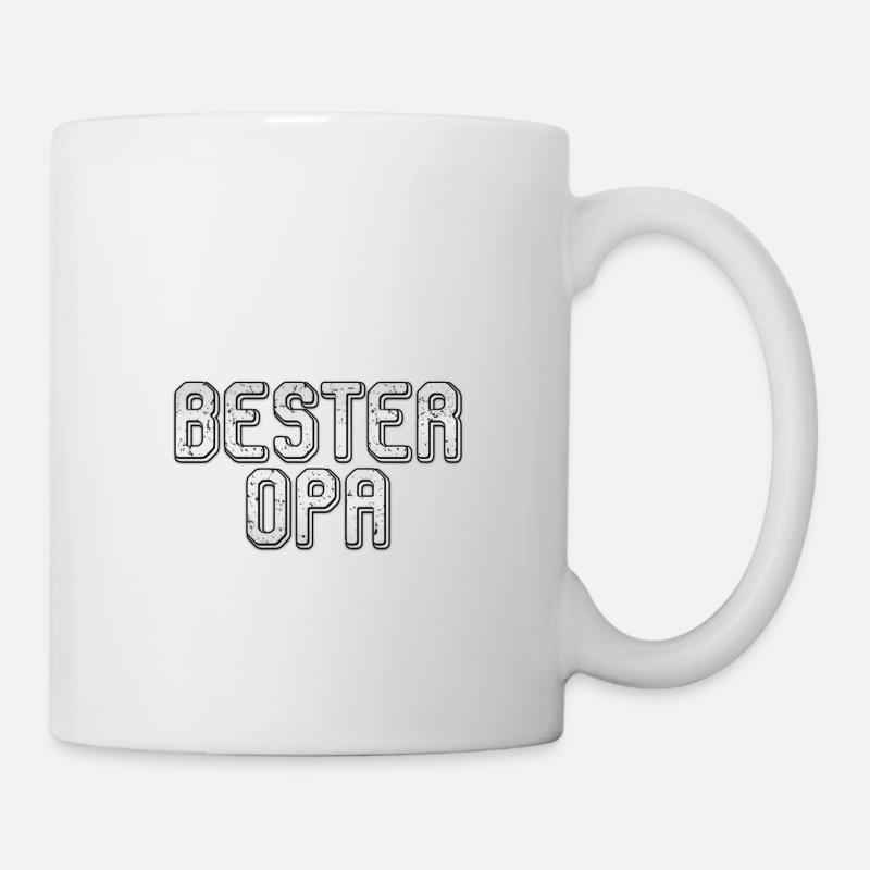 Bester Opa - Tasse - Weiß