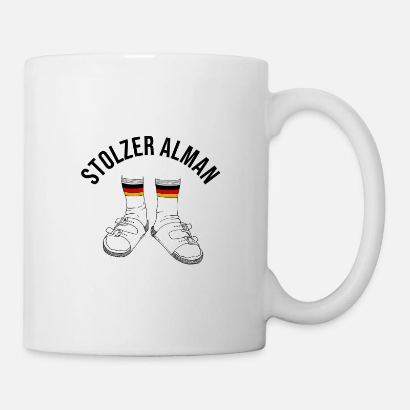 Stolzer Alman - Tasse - Weiß