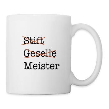 Meister - Tasse - Weiß - Rechts