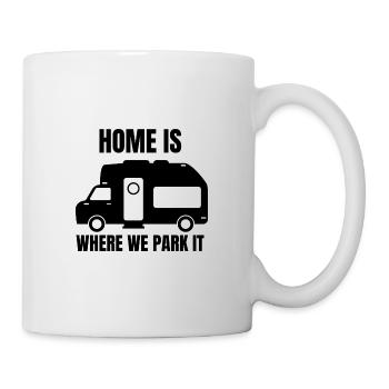 Caravan Saying Motorhome Funny Gift Camping - Mug - white - Right