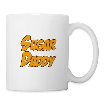 Papa Drôle de chemise disant cadeau Père Mari - Mug blanc - blanc - Droite