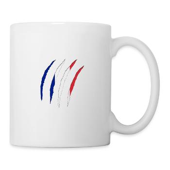 frankreich france - Tasse - Weiß - Rechts