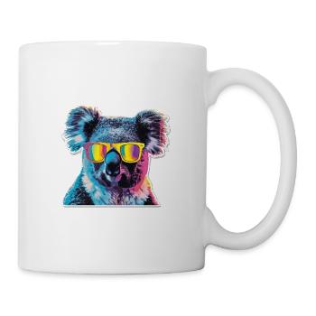 Streetart Funky Koala Urban Rap Street - Tasse - Weiß - Rechts