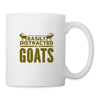 Goat - Buck - Goat - Farm - Zoo - Holiday - Mug - white - Right