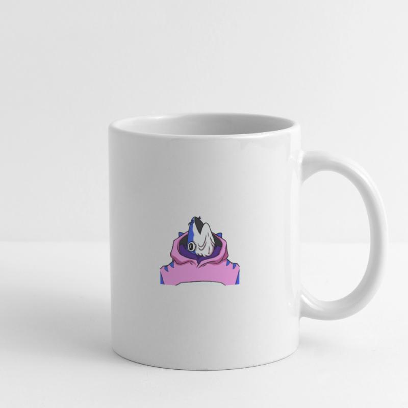 Poisson avec pull Mug blanc