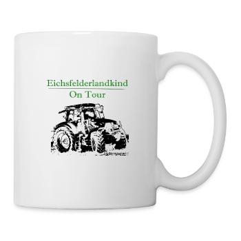 neuer_traktor_landtechnik - Mug blanc - blanc - Droite
