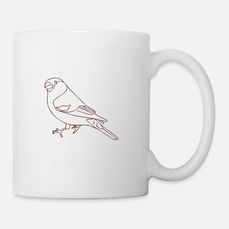 Gimpel - Tasse - Weiß