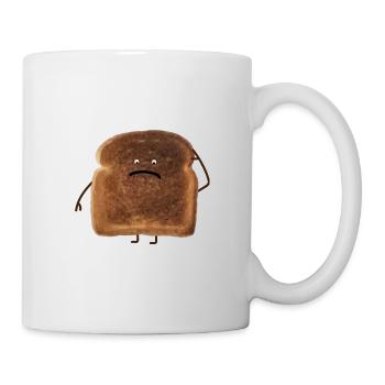 Burnt toast - Mug - white - Right