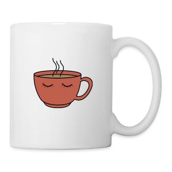 COFFE, BITTE - Tasse - Weiß - Rechts