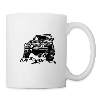 Jeep - Tasse - Weiß - Rechts