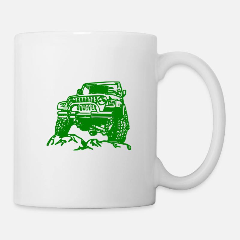 Jeep - Mug blanc - blanc