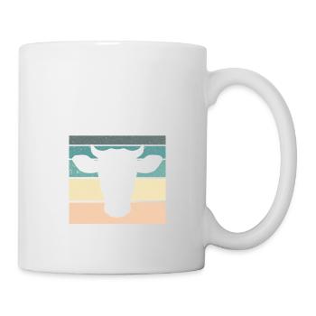 Ich Würde Jetzt Lieber Kühe Melken Kuhliebhaber - Tasse - Weiß - Rechts