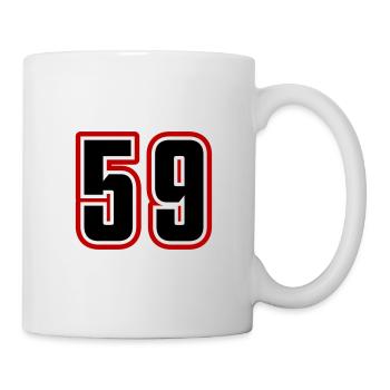 59 Number Symbol - Mug - white - Right