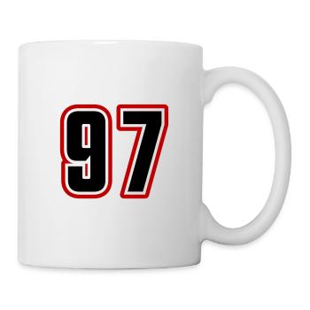 97 Number Symbol - Mug - white - Right