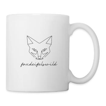 lustige bayrische sprüche foxdeifelswild - Tasse - Weiß - Rechts