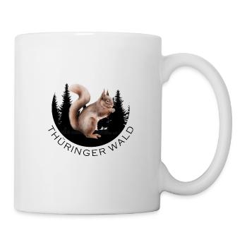 Thüringer Wald - Tasse - Weiß - Rechts